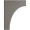 Ekena Millwork 1 3/4"W x 6"D x 8"H Clarksville Wood Vintage Decor Bracket, Reclaimed Grey BKTWD02X06X08CVGY - alternate 2